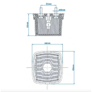Position light with mounting material
