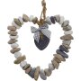 Deco heart stone