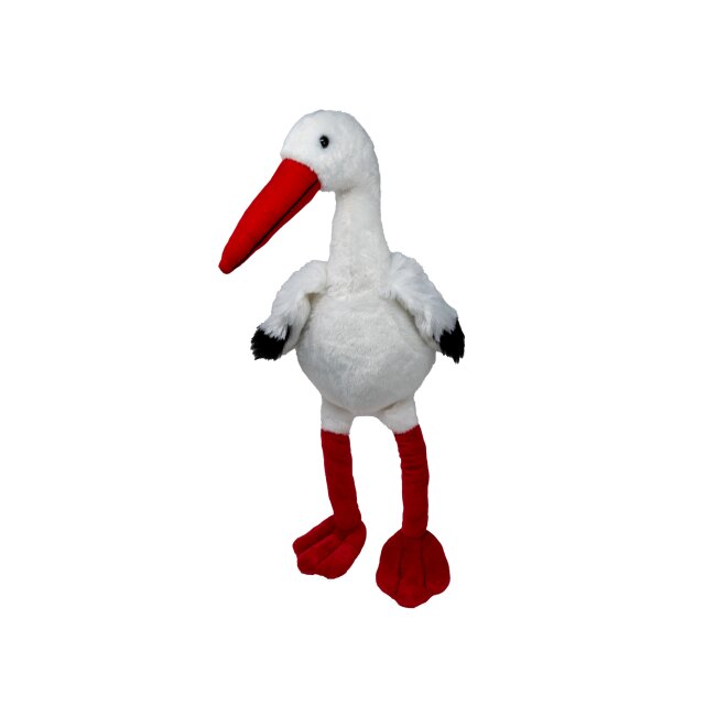 Cuddly toy stork Otto, 31 cm, cuddly toy