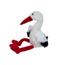 Cuddly toy stork Otto, 31 cm, cuddly toy