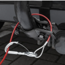 Holder for trailer breakaway cable brake cable safety cable universal black Holland eye for caravan and trailer...