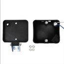 Rear fog light with bracket