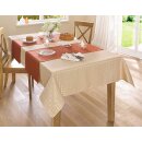 Nappe Point brillant, crème