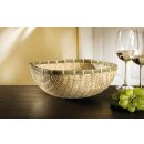 Bol en bambou corbeille à pain bord à...