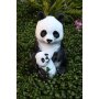 Panda bear with baby, about 24 cm