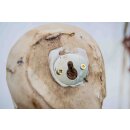 Skull as toilet paper holder h=19cm w=20cm