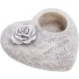 Grave decoration Heart 18 x 20 x 8 cm
