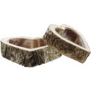 Plant heart Birch, set of 2
