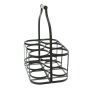 Bottle basket Metal, for 6 bottles 32 x 21 x 16 cm