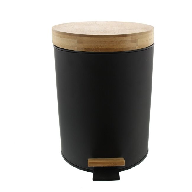 Poubelle à pédale "Bambou" 28 x 20 cm