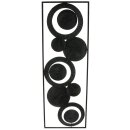 Metal mural "Blue" 31 x 89 cm