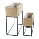 Planteur "Industrial Charme", lot de 2