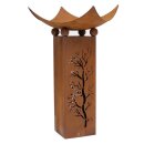 Decorative column "Fire bowl", 2pcs 75 cm