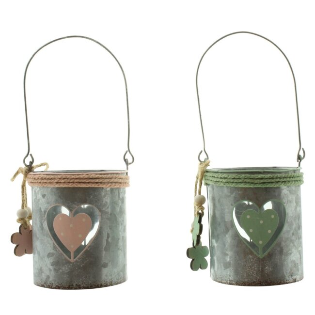 Lantern "Dots", set of 2 7 x 6 cm