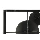 Metal wall picture "Circles" 28 x 74 cm