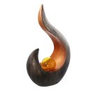 Décoration solaire Flamme 25 x 13 x 44 cm