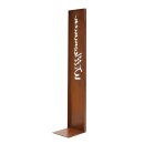 Stand sign "Welcome" 75 cm