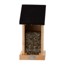 V&aelig;gmonteret fr&oslash;silo, foderstation med tr&aelig;kroge