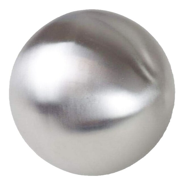 Boule décorative en acier inoxydable, brossé mat 5cm