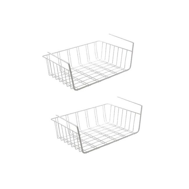 Underskab I Hængende kurv I lavet af metal I 2 stk.