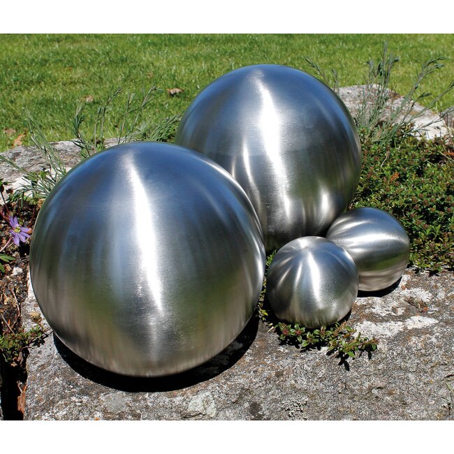 Stainless steel decorative ball, set of 4