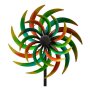 Pinwheel garden plug red green 170 cm