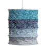 Handmade lampshade bluish