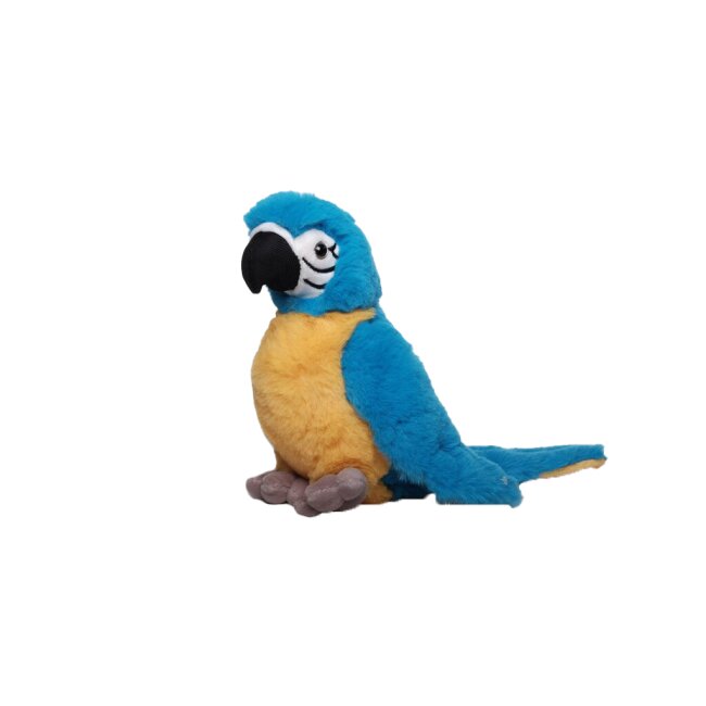 Parrot blue, about 20 cm