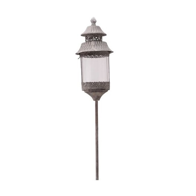 Rod lantern shade with small top