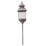 Rod lantern shade with small top