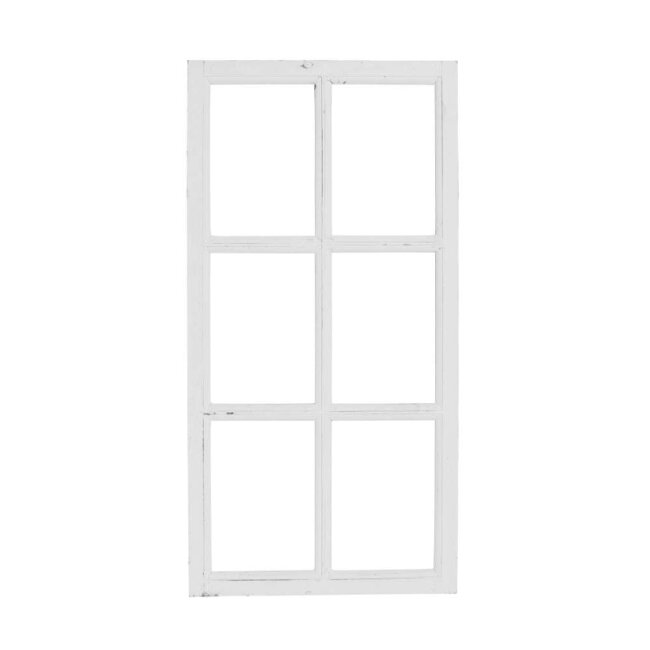 Window frame | Wood | White | 43x84cm