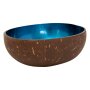 Coconut bowl cereal bowl decorative blue
