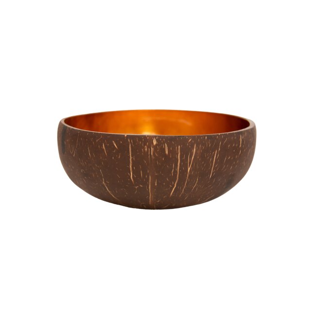 Coconut bowl cereal bowl decorative yellow