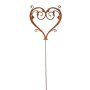 Heart filigree, garden plug, about 130 cm