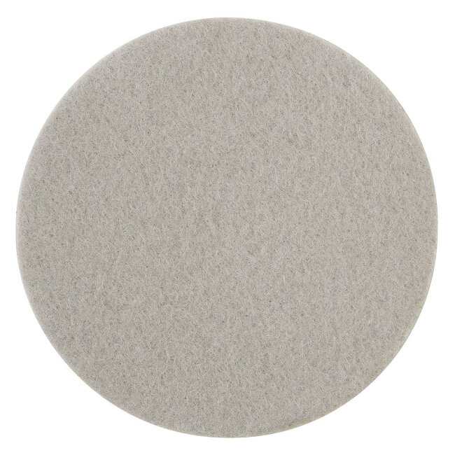 Felt coaster, beige, approx. &Oslash; 10 cm