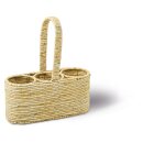 Panier à bouteilles, cordelette torsadée en...