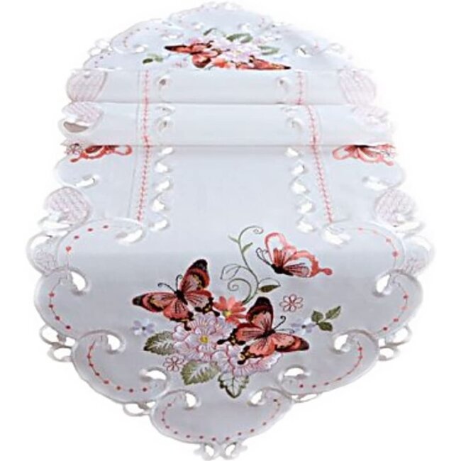 Bordløber "Butterfly", ca. 40 x 140 cm