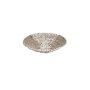 Decorative bowl round, white-washed, Ø ca. 37 cm