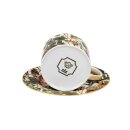 Kop og underkop "Forårsblomster", ca. 240 ml