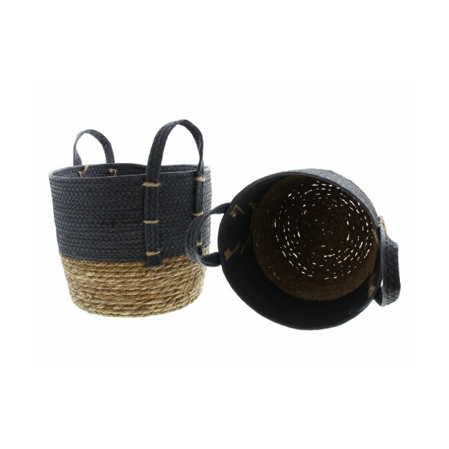 F&uuml;llkorb "Naturblau", 2er Set