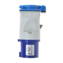 Adapter coupling from CEE to Schuko outlet