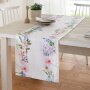 Table runner "Flower garland", approx. 40 x 140 cm