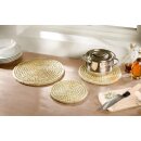 Dessous de plat en algues marines, lot de 3...