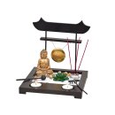Jardin de bouddha Zen Set, env. 22 x 22 x 22 cm