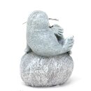 Set of 2 seals on stone Moin, ca.7 x 4 x 9 cm