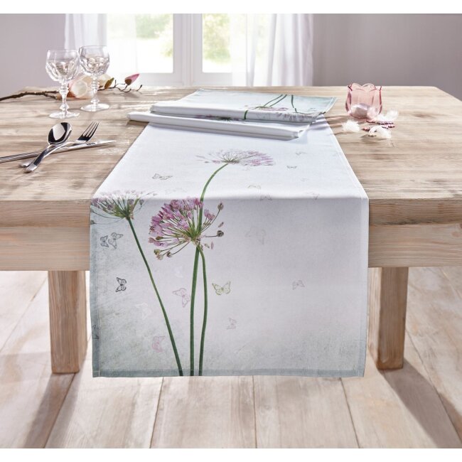 Table runner "Allium