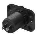 USB Doppel Einbau Steckdose12/24 Volt 2,1A 5 Volt...