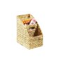 Water hyacinth storage stand I natural I ca. 30 x 21 x 14 cm
