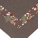 Borddug "Efterårsblade", ca. 85 x 85 cm
