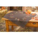 Borddug "Efterårsblade", ca. 85 x 85 cm